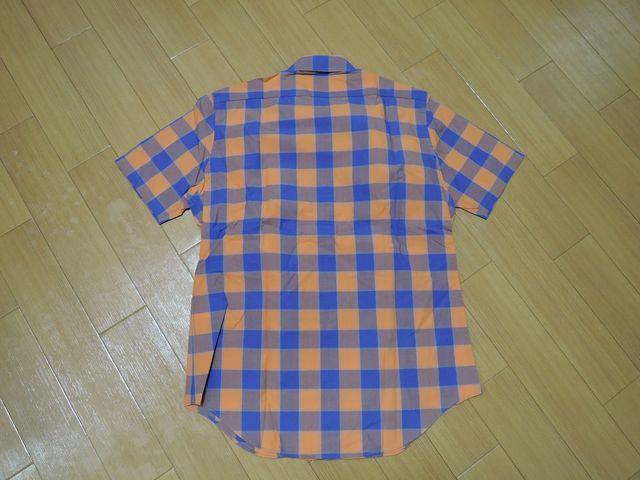 新品ミスターハリウッドN.HOOLYWOOD半袖チェックシャツ36Nハリ < ブランド 新品ミスターハリウッドN.HOOLYWOOD半袖チェックシャツ36Nハリ < ブランドの