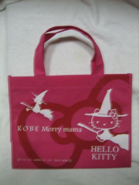 ハローキティ×KOBE Morry mama ショッピングバッグ 不織布 モリーママ < おもちゃ  ハローキティ×KOBE Morry mama ショッピングバッグ 不織布 モリーママ  < おもちゃの