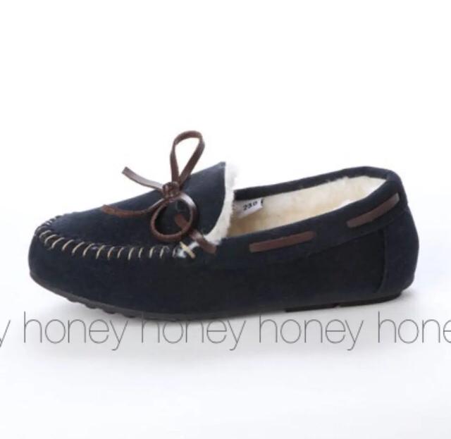 SALE●羊毛●定価3,850円【新品】リアルファーモカシン●シープスキン ムートン モカシン ●23cm●お揃いも可能 < 女性ファッション  SALE●羊毛●定価3,850円【新品】リアルファーモカシン●シープスキン ムートン モカシン ●23cm●お揃いも可能 < 女性ファッションの