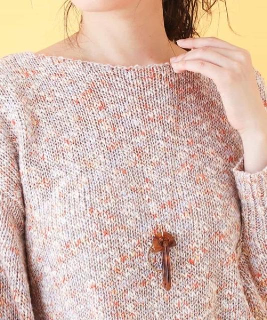 定価3,850円●MICHEL KLEIN●ワントップネックレス●ゴールド < ブランド 定価3,850円●MICHEL KLEIN●ワントップネックレス●ゴールド < ブランドの