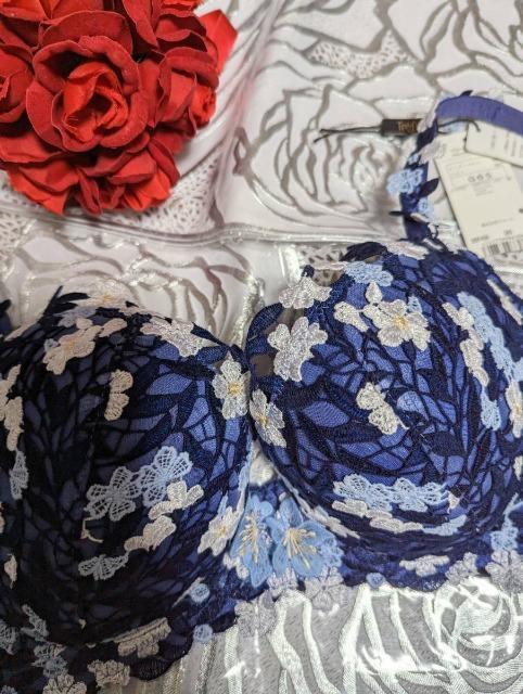 Wacoal/ワコール/Trefle/トレフル/56G/G65/BU/BBF456/ブラ/イングリッシュガーデン < 女性ファッション  Wacoal/ワコール/Trefle/トレフル/56G/G65/BU/BBF456/ブラ/イングリッシュガーデン < 女性ファッションの