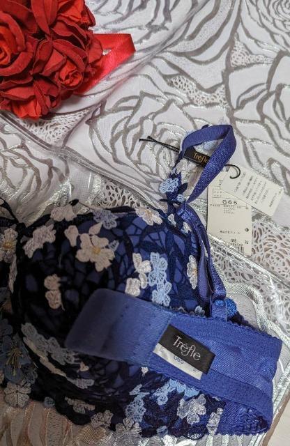 Wacoal/ワコール/Trefle/トレフル/56G/G65/BU/BBF456/ブラ/イングリッシュガーデン < 女性ファッション  Wacoal/ワコール/Trefle/トレフル/56G/G65/BU/BBF456/ブラ/イングリッシュガーデン < 女性ファッションの