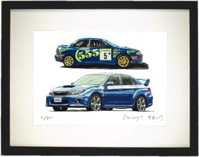 NC-1198スバルWRX STI限定版画サイン額装済作家平右ヱ門 < 自動車/バイク NC-1198スバルWRX STI限定版画サイン額装済作家平右ヱ門 < 自動車/バイク