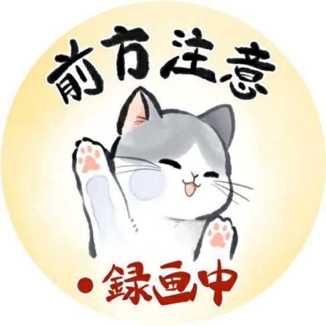 送料無料!和風 筆絵 イラスト 水彩風 猫 ねこ シール ステッカー 前方注意 録画中 < 自動車/バイク 送料無料!和風 筆絵 イラスト 水彩風 猫 ねこ シール ステッカー 前方注意 録画中 < 自動車/バイク
