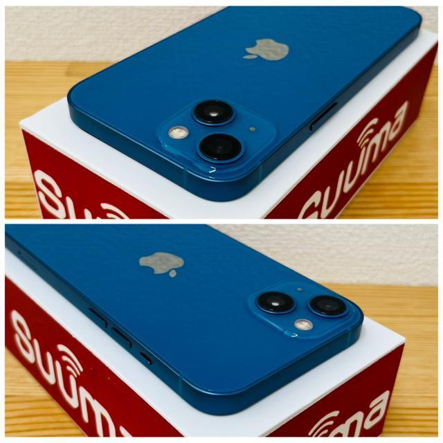 B 100% iPhone 13 128 GB SIMt[ u[ {  Ɠd/AV 
