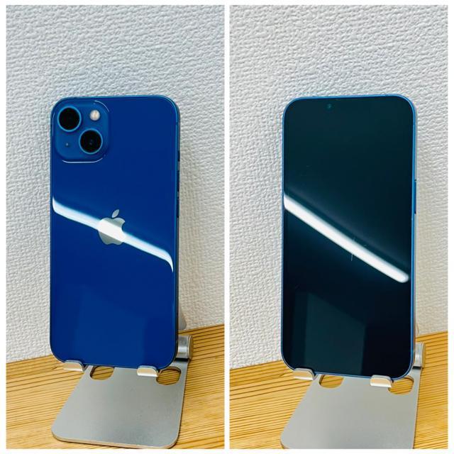 B 100% iPhone 13 128 GB SIMt[ u[ {  Ɠd/AV 