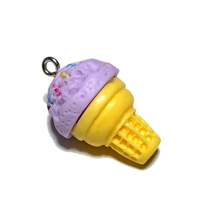 303 葡萄色のアイスクリーム 一個 ソフトクリーム 樹脂チャーム パーツ ミニチュア < ペット/手芸/園芸 303 葡萄色のアイスクリーム 一個 ソフトクリーム 樹脂チャーム パーツ ミニチュア < ペット/手芸/園芸の