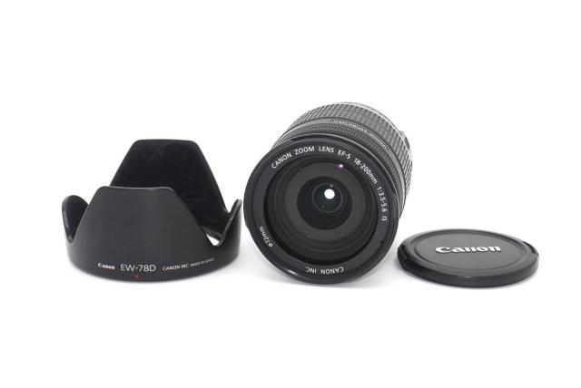 幅広い焦点距離をカバー♪Canon EF-S 18-200mm IS♪ < 家電/AV 幅広い焦点距離をカバー♪Canon EF-S 18-200mm IS♪ < 家電/AVの