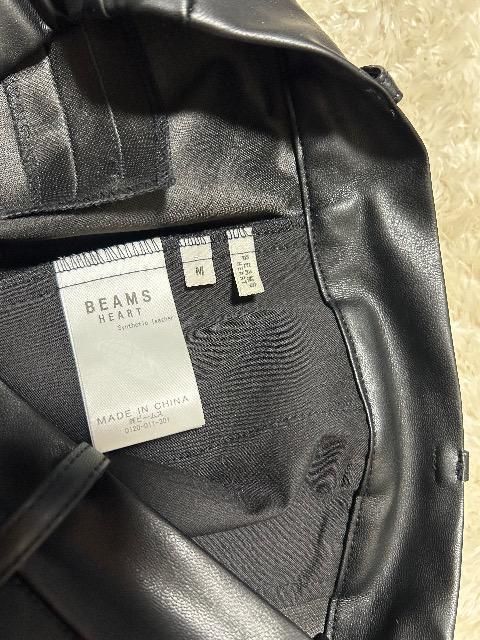 �V�iBEAMS HEART���_�炩���������X�g���b�`�t�F�C�N���U�[�p���c �� �u�����h�� 