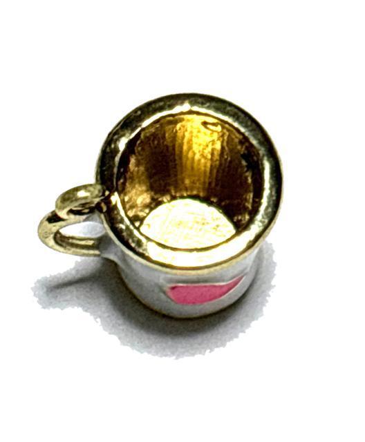 1101 立体のカップ ピンクハート 1個 金属パーツ アクセサリーチャーム ハンドメイド材料 エナメル樹脂 < ペット/手芸/園芸 1101 立体のカップ ピンクハート 1個 金属パーツ アクセサリーチャーム ハンドメイド材料 エナメル樹脂 < ペット/手芸/園芸の