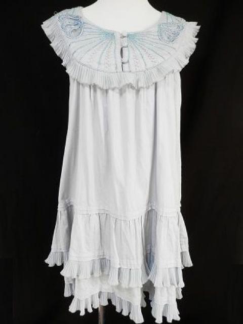 RayBEAMS水色プリーツフリルバタフライビーズワンピース結婚式 < ブランド RayBEAMS水色プリーツフリルバタフライビーズワンピース結婚式 < ブランドの