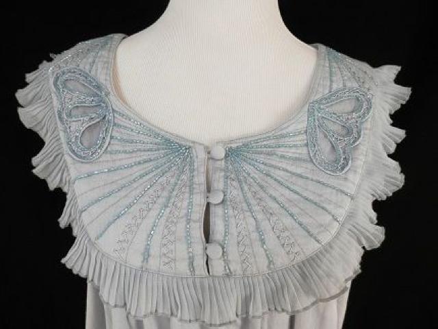 RayBEAMS水色プリーツフリルバタフライビーズワンピース結婚式 < ブランド RayBEAMS水色プリーツフリルバタフライビーズワンピース結婚式 < ブランドの