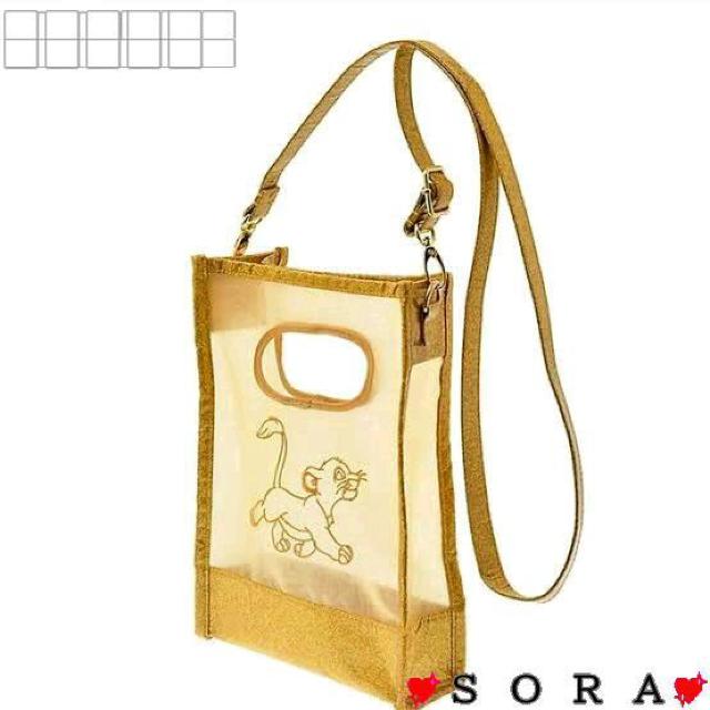 【ディズニーストア購入】2021年♪ライオンキング シンバ刺繍 キラキラ ショルダーバッグ < アニメ/コミック/キャラクター  【ディズニーストア購入】2021年♪ライオンキング シンバ刺繍 キラキラ ショルダーバッグ  < アニメ/コミック/キャラクターの