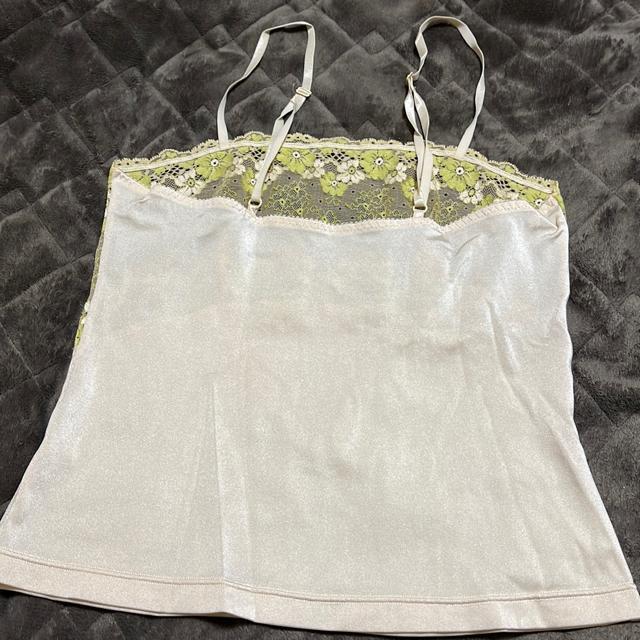 ☆☆☆☆タンス整理品 衣類 おまとめOK ホームクリーニング済み キャミソール グリーン 花柄 バスト90 ◎ < 女性ファッション  ☆☆☆☆タンス整理品 衣類 おまとめOK ホームクリーニング済み キャミソール グリーン 花柄 バスト90 ◎ < 女性ファッションの