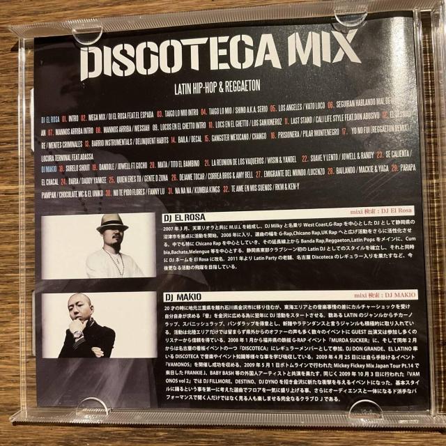 yDJ EL ROSA & DJ MAKIOzDISCOTEGA MIX  CD/DVD/rfI 