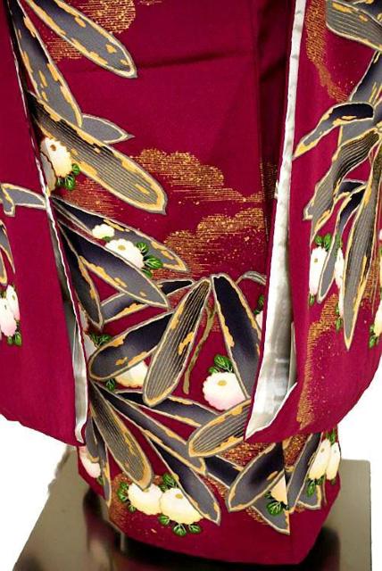 【最高峰】新品同様 ファッションデザイナー【花井幸子】金駒 5紋 振袖・長襦袢 身丈157.5cm 裄丈67.5cm T3515 < 女性ファッション  【最高峰】新品同様 ファッションデザイナー【花井幸子】金駒 5紋 振袖・長襦袢 身丈157.5cm 裄丈67.5cm T3515 < 女性ファッションの