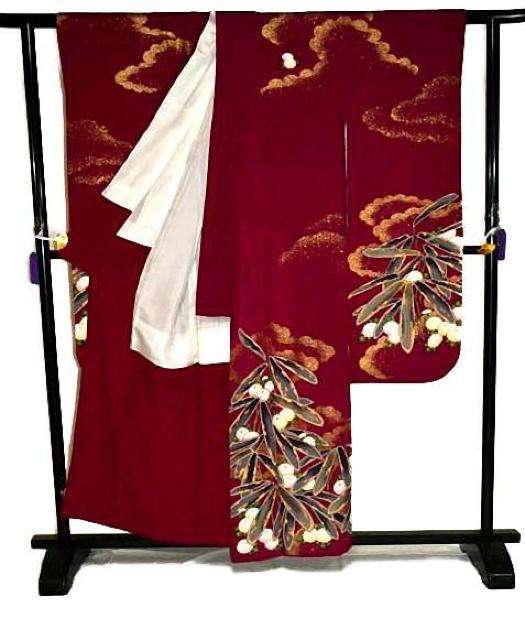 【最高峰】新品同様 ファッションデザイナー【花井幸子】金駒 5紋 振袖・長襦袢 身丈157.5cm 裄丈67.5cm T3515 < 女性ファッション  【最高峰】新品同様 ファッションデザイナー【花井幸子】金駒 5紋 振袖・長襦袢 身丈157.5cm 裄丈67.5cm T3515 < 女性ファッションの