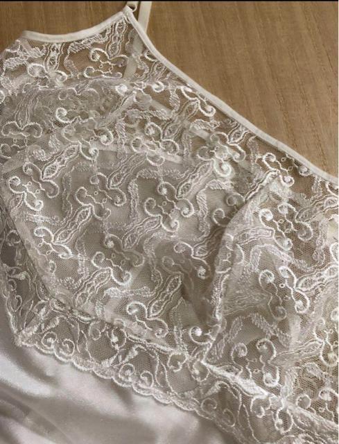 Wing ワコール 胸元豪華レース スリップ 日本製 80ー80 < 女性ファッション  Wing ワコール 胸元豪華レース スリップ 日本製 80ー80 < 女性ファッションの