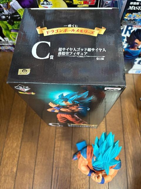 一番くじドラゴンボールメモリーズ  C賞超サイヤ人ゴット孫悟空開封箱希少!送込♪ < アニメ/コミック/キャラクター  一番くじドラゴンボールメモリーズ  C賞超サイヤ人ゴット孫悟空開封箱希少!送込♪ < アニメ/コミック/キャラクターの