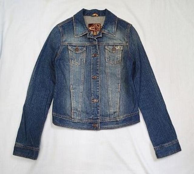 ◆HCO Hollister ホリスター/デニム ジャケット Gジャン ロゴマーク刺繍入り/サイズM < 女性ファッション  ◆HCO Hollister ホリスター/デニム ジャケット Gジャン ロゴマーク刺繍入り/サイズM < 女性ファッションの