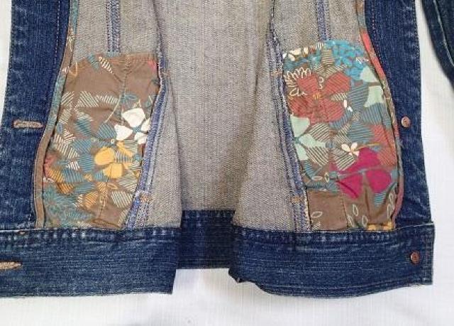 ◆HCO Hollister ホリスター/デニム ジャケット Gジャン ロゴマーク刺繍入り/サイズM < 女性ファッション  ◆HCO Hollister ホリスター/デニム ジャケット Gジャン ロゴマーク刺繍入り/サイズM < 女性ファッションの