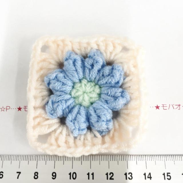 31*ハンドメイド♪ぷっくりお花グラニースクエアモチーフ 毛糸 7 < ペット/手芸/園芸 31*ハンドメイド♪ぷっくりお花グラニースクエアモチーフ 毛糸 7 < ペット/手芸/園芸の