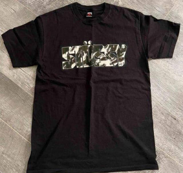 STUSSY/�X�e���[�V�[/T�V���c/Los Angeles/���T���[���X/�v�����g/�Ò�/�u���b�N/00s/���C��/�X�P�[�^�[  �� �u�����h�� 