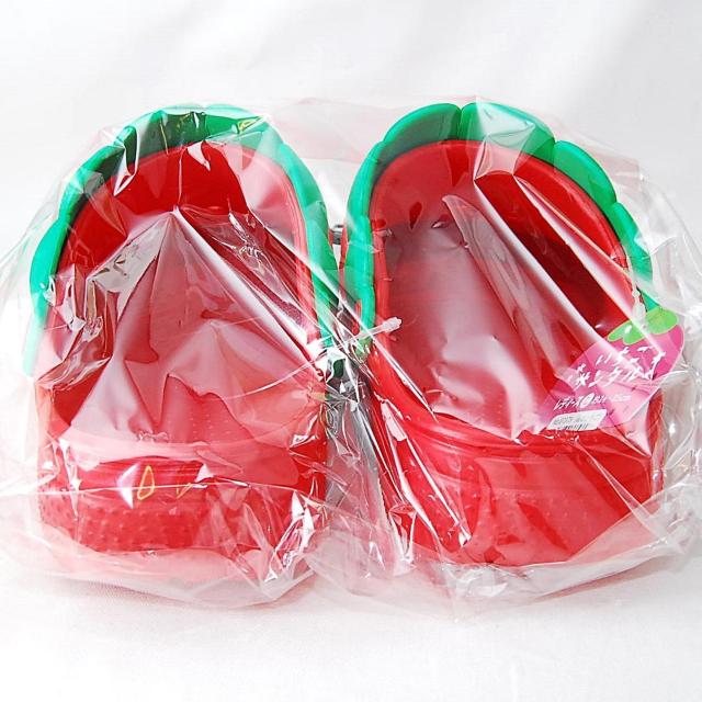 いちごサンダル 赤 Lサイズ 24〜25cm レディース フルーツサンダル あかいちご レッド クロッグサンダル ストロベリー < 女性ファッション いちごサンダル 赤 Lサイズ 24〜25cm レディース フルーツサンダル あかいちご レッド クロッグサンダル ストロベリー < 女性ファッションの