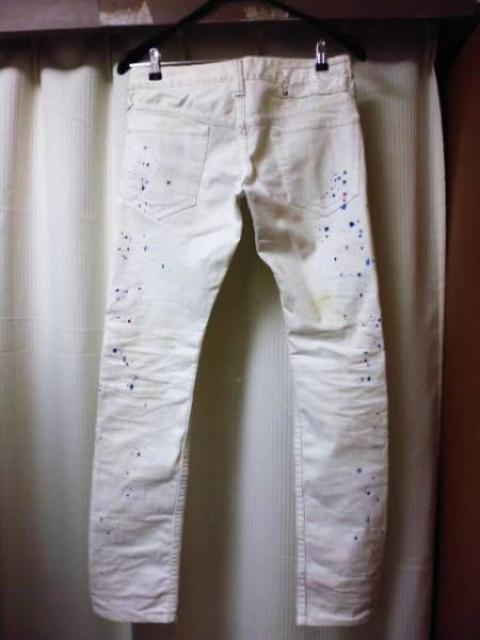 フランシストモークス ペンキ スタッズ ホワイト デニム3 < ブランド フランシストモークス ペンキ スタッズ ホワイト デニム3 < ブランドの