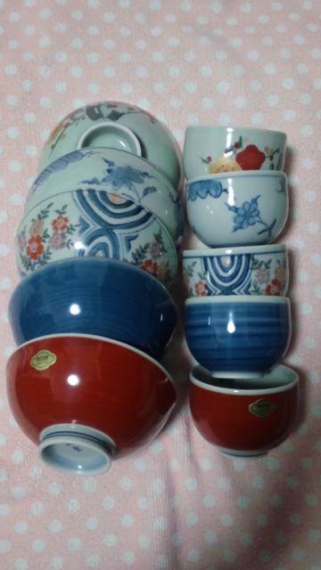 有田焼☆湯呑み・茶碗☆5客セット < インテリア/ライフ  有田焼☆湯呑み・茶碗☆5客セット  < インテリア/ライフの