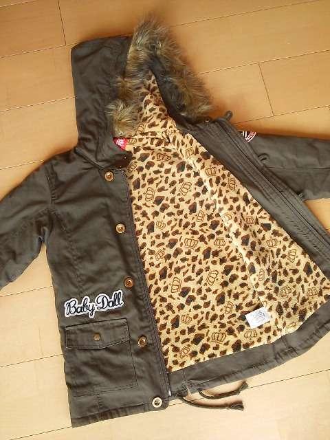 中古モッズコート130カーキ ベビードールBABYDOOLベビド < ブランド  中古モッズコート130カーキ ベビードールBABYDOOLベビド < ブランドの