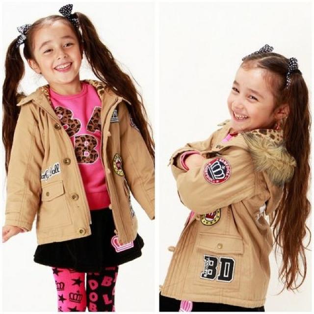 中古モッズコート130カーキ ベビードールBABYDOOLベビド < ブランド  中古モッズコート130カーキ ベビードールBABYDOOLベビド < ブランドの