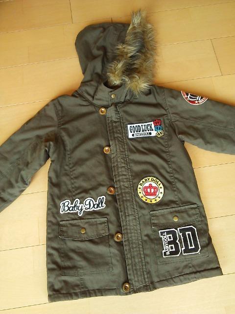 中古モッズコート130カーキ ベビードールBABYDOOLベビド < ブランド  中古モッズコート130カーキ ベビードールBABYDOOLベビド < ブランドの