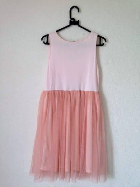 フォーエバー21★チュールスカート   ロング ワンピース M < ブランド  フォーエバー21★チュールスカート   ロング ワンピース M < ブランドの