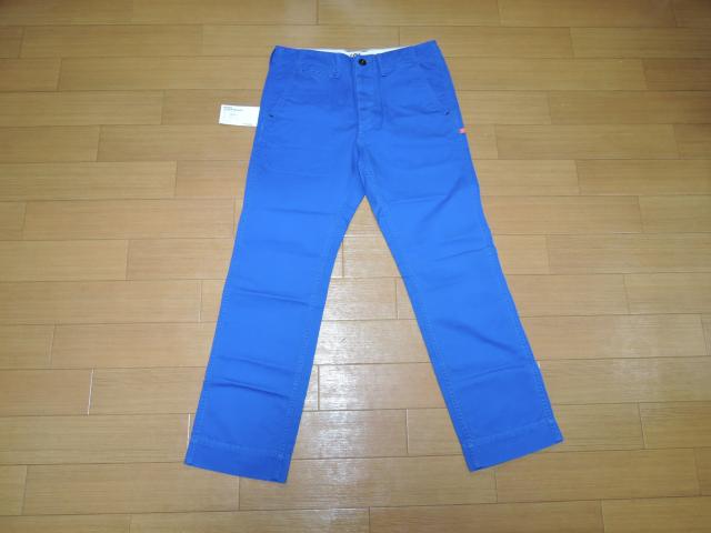新品 ベドウィン BEDWIN ヴィンテージ加工 チノパンツ 1青 < ブランド  新品 ベドウィン BEDWIN ヴィンテージ加工 チノパンツ 1青 < ブランドの