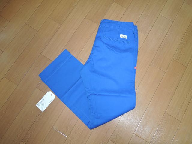 新品 ベドウィン BEDWIN ヴィンテージ加工 チノパンツ 1青 < ブランド  新品 ベドウィン BEDWIN ヴィンテージ加工 チノパンツ 1青 < ブランドの