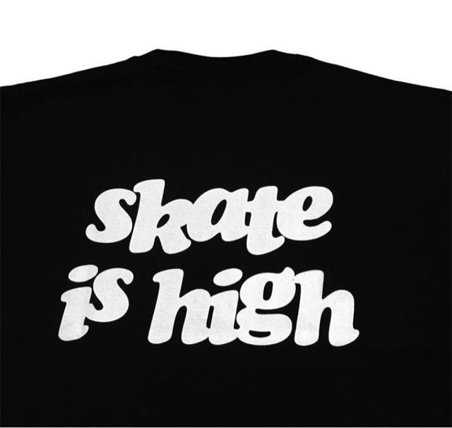 DELTA☆SKATE IS HIGH T-SHIRT BLACK☆ < 男性ファッション  DELTA☆SKATE IS HIGH T-SHIRT BLACK☆ < 男性ファッションの