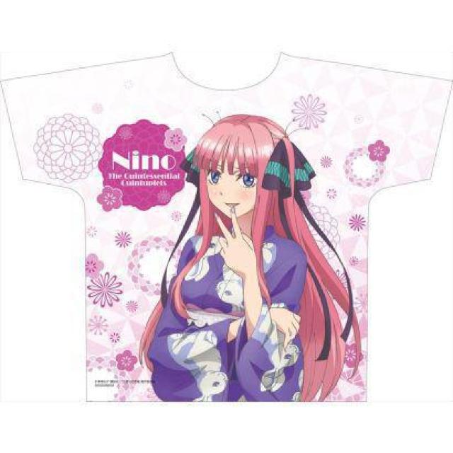 コンテンツシード TVアニメ 五等分の花嫁 フルグラフィックTシャツ 中野 二乃 浴衣ver. < アニメ/コミック/キャラクター  コンテンツシード TVアニメ 五等分の花嫁 フルグラフィックTシャツ 中野 二乃 浴衣ver.  < アニメ/コミック/キャラクターの