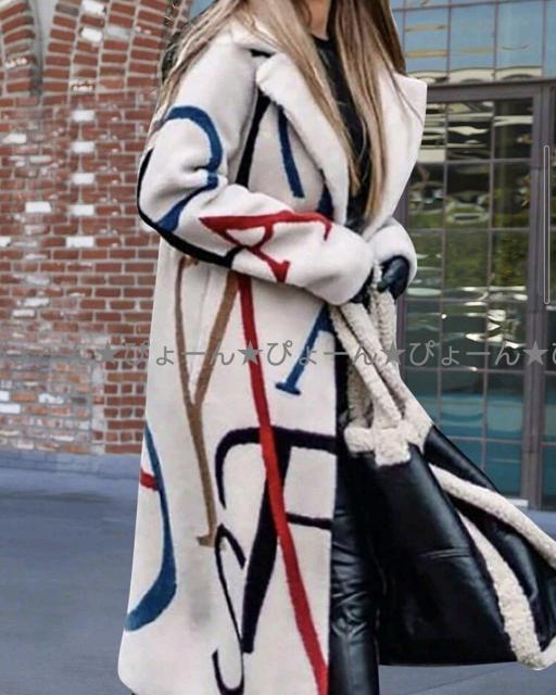 新品6L〜8L★マルチカラー★ウールコート < 女性ファッション  新品6L〜8L★マルチカラー★ウールコート < 女性ファッションの