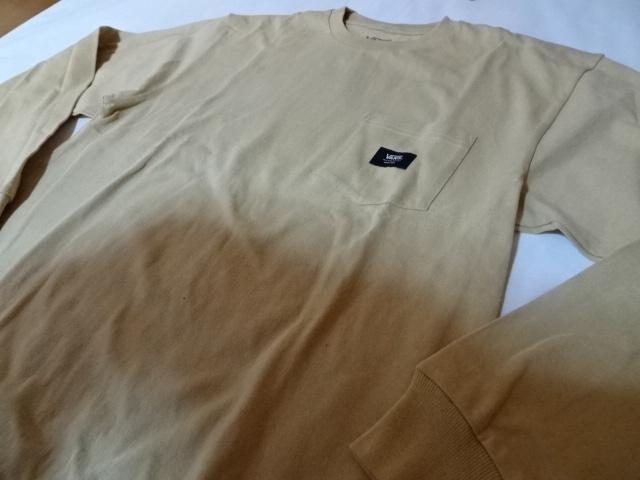 バンズ【VANS】 ロゴマーク 胸ポケット付 厚手生地 ロングTシャツUS M < 男性ファッション  バンズ【VANS】 ロゴマーク 胸ポケット付 厚手生地 ロングTシャツUS M < 男性ファッションの