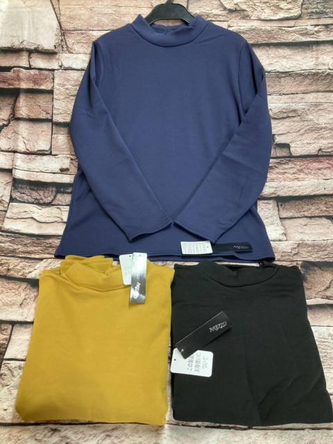 送料無料!なめらかな生地感で着心地良く、暖かい! 裏ボアシャギーレディースハイネックカットソー(画像から)1枚 < 女性ファッション  送料無料!なめらかな生地感で着心地良く、暖かい! 裏ボアシャギーレディースハイネックカットソー(画像から)1枚  < 女性ファッションの