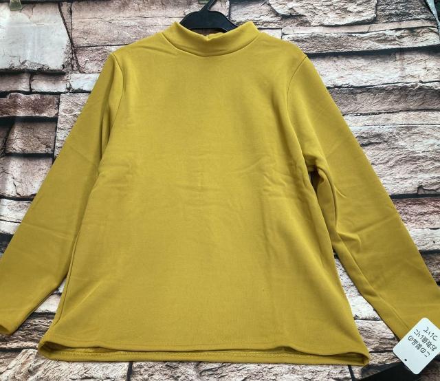 送料無料!なめらかな生地感で着心地良く、暖かい! 裏ボアシャギーレディースハイネックカットソー(画像から)1枚 < 女性ファッション  送料無料!なめらかな生地感で着心地良く、暖かい! 裏ボアシャギーレディースハイネックカットソー(画像から)1枚 < 女性ファッションの