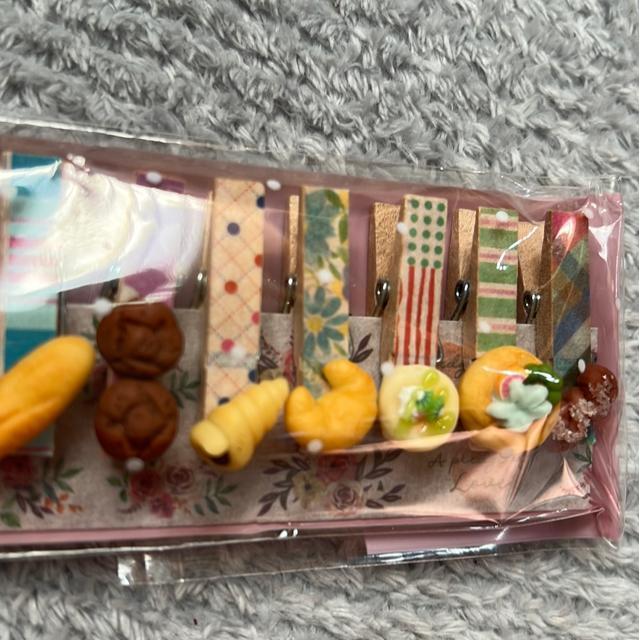 (新品)パン(ミニサイズ)クリップ(10個セット)ハンドメイド < インテリア/ライフ  (新品)パン(ミニサイズ)クリップ(10個セット)ハンドメイド < インテリア/ライフの