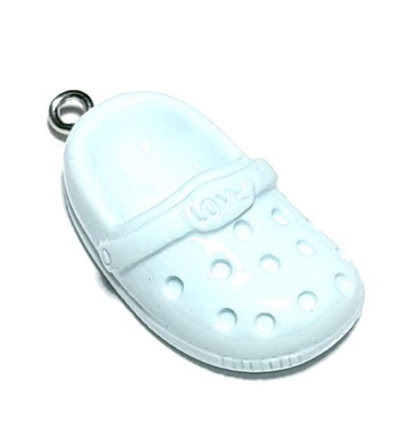 835 水色のクロックス 1個 靴 スリッパ 樹脂パーツ アクセサリーチャーム < ペット/手芸/園芸 835 水色のクロックス 1個 靴 スリッパ 樹脂パーツ アクセサリーチャーム < ペット/手芸/園芸の