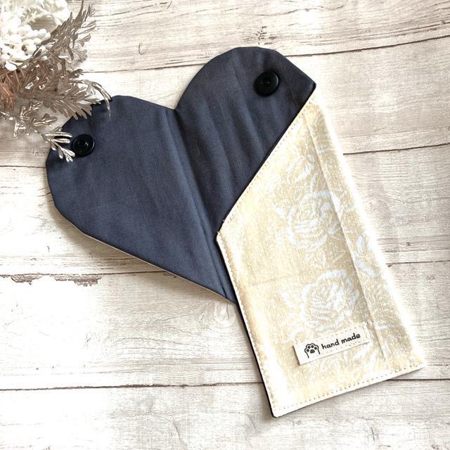 ☆ハンドメイド/開くとハート形になるメガネケースE < 女性ファッション ☆ハンドメイド/開くとハート形になるメガネケースE < 女性ファッションの