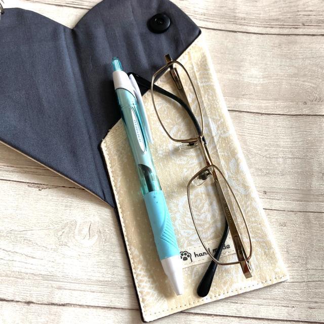 ☆ハンドメイド/開くとハート形になるメガネケースE < 女性ファッション ☆ハンドメイド/開くとハート形になるメガネケースE < 女性ファッションの