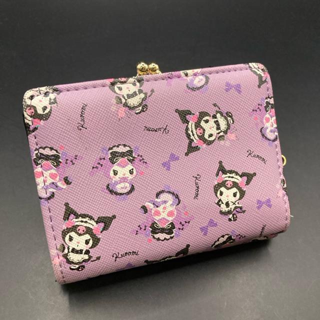 即決 サンリオ クロミ がま口 三つ折り財布 < アニメ/コミック/キャラクター 即決 サンリオ クロミ がま口 三つ折り財布 < アニメ/コミック/キャラクターの