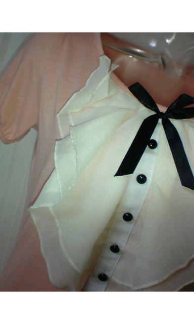 夢展望★胸元フリル ワンピース < ブランド 夢展望★胸元フリル ワンピース < ブランドの