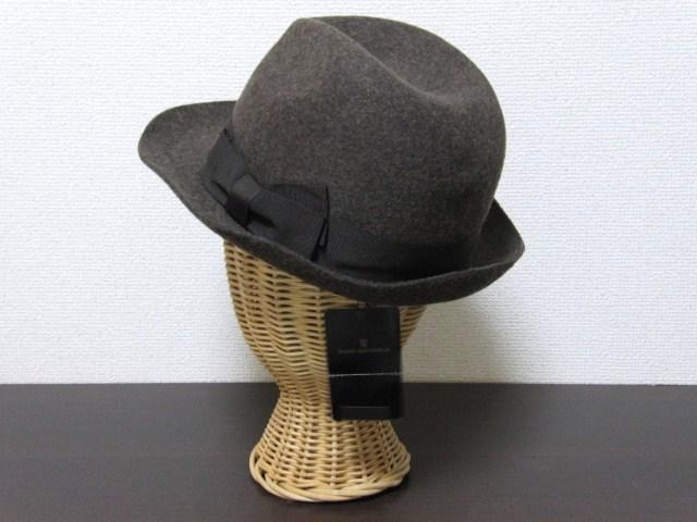 □nano・universe/ナノユニバース フェルト ハット/ブラウン☆新品 < ブランド  □nano・universe/ナノユニバース フェルト ハット/ブラウン☆新品 < ブランドの