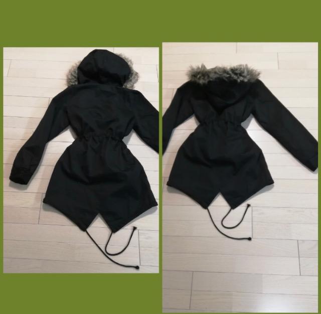 特価新品未使用 SEVENDAYS SUNDAY トレンチコートモッズコートブラック素敵通勤 < 女性ファッション  特価新品未使用 SEVENDAYS SUNDAY トレンチコートモッズコートブラック素敵通勤 < 女性ファッションの